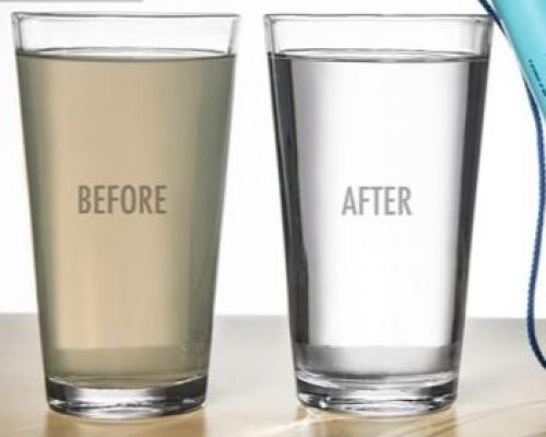 Wasserfilter mit Flasche